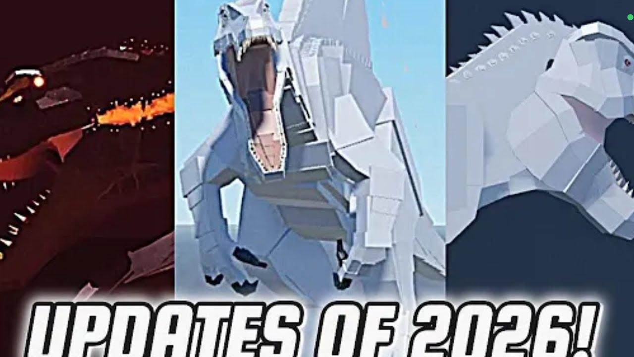 Updates Of 2026 In Jurassic Blocky!