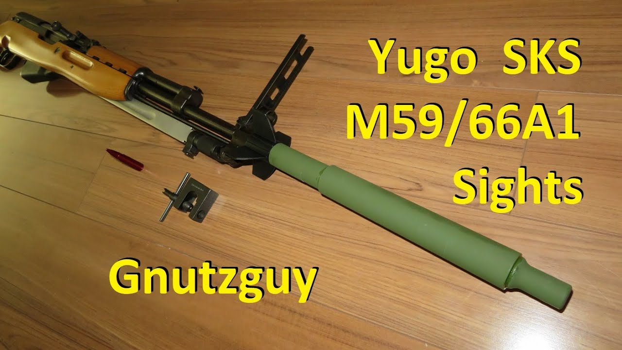 Yugo SKS M59/66A1. Three sights: Standard, Night & Grenade Launcher