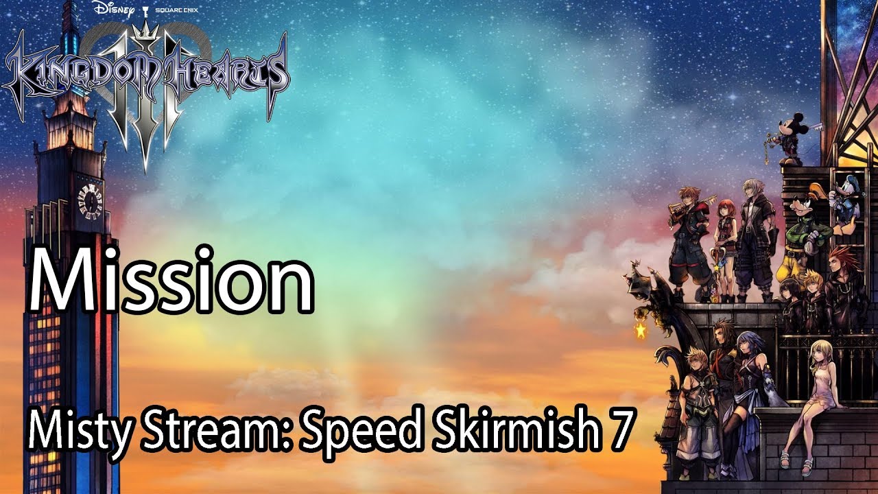 Kingdom Hearts 3 Mission Misty Stream: Speed Skirmish 7