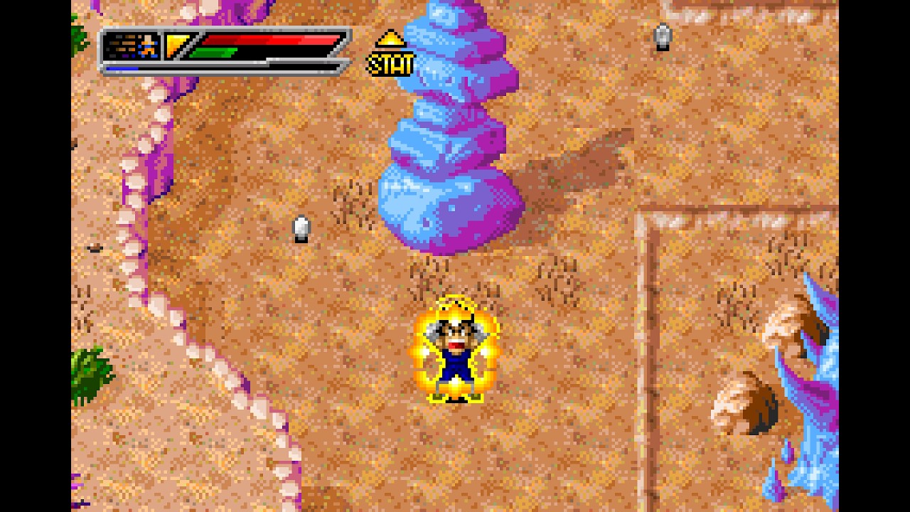 Dragon Ball Z: Buu's Fury Vegeta Instant Transformation Test