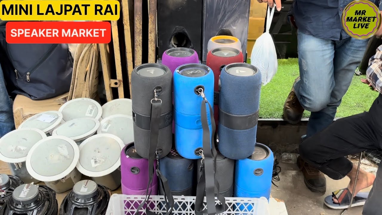 JBL,Boat Bluetooth Speakers In Mini Lajpat rai Electronics market #lajpatraimarketdelhi