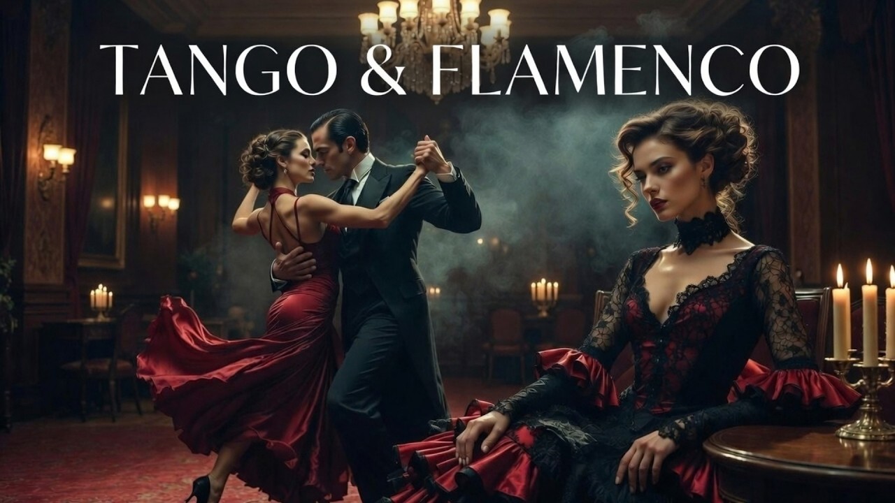 1 Hour Tango & Flamenco Fusion Instrumental | Romantic Elegant Dance Music