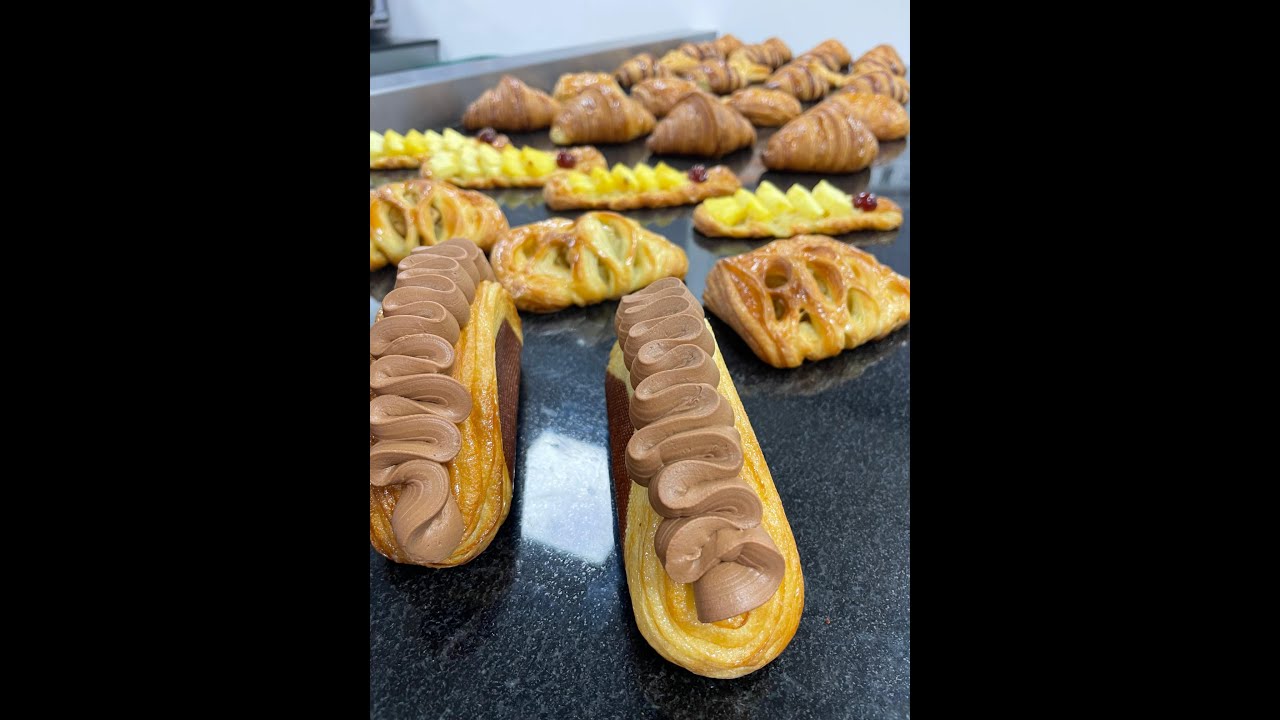 MASSIMO PICA WORLD PASTRY CUP CHAMPION - VIENNOISERIE WITH KEMPLEX OCT 2024 #croissant #pastrychef