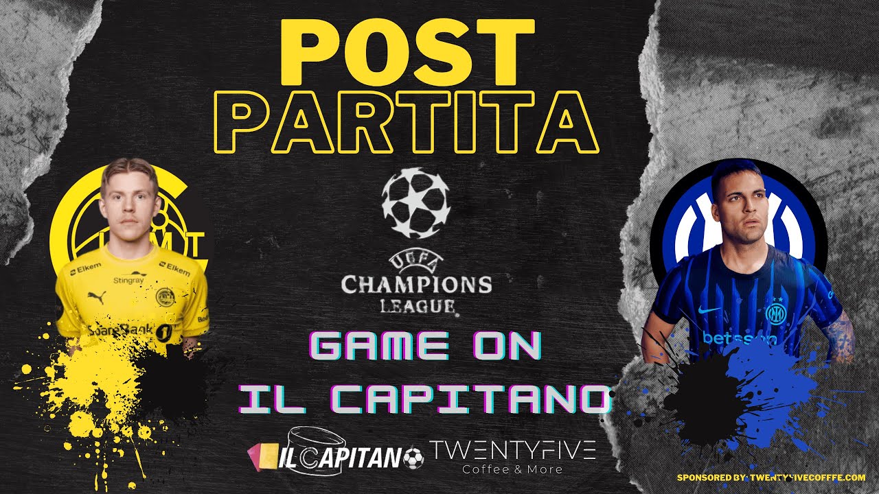 POST BODO/GLIMT VS INTER 3-1 SECONDO TEMPO OSCENO SCELTE DI FORMAZIONE E CAMBI RITARDATI!