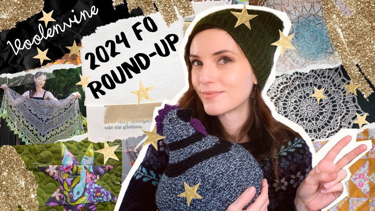 VOOLENVINE: Everything I Knit, Crochet & Finished in 2024 | Epic MAL Wrap-Up