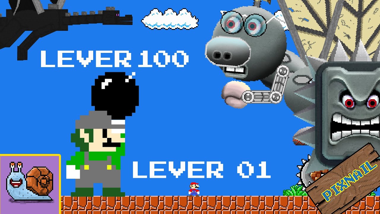 Super Mario lever 01 to lever 100
