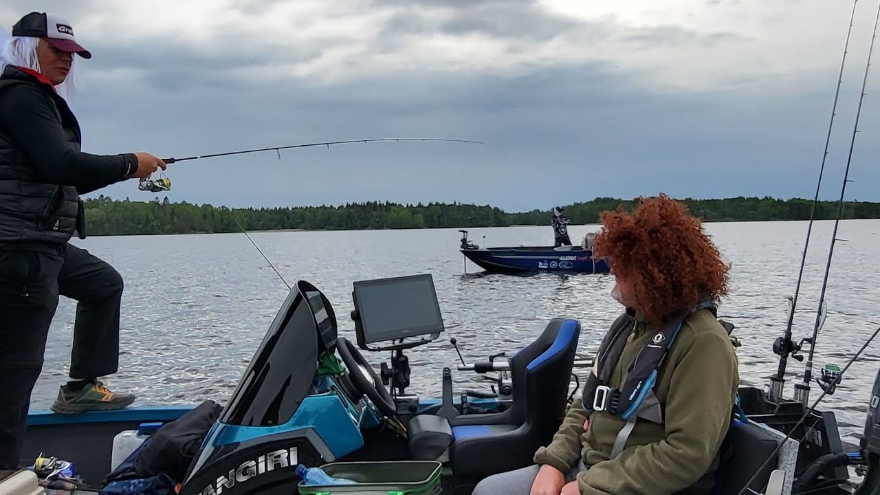 Wyprawa wędkarka Szwecja maj 2023 . Jezioro Solgen . Sandacz Okoń Szczupak