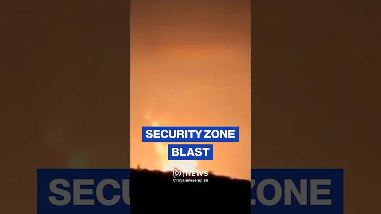 Major explosion reported in secured area of Beit Shemesh, 'Israel'
