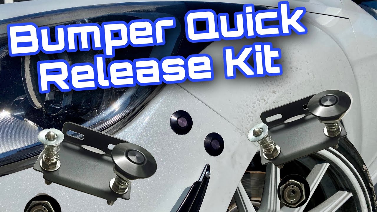 BUMPER QUICK RELEASE KIT LOW CAR PROBLEMS (TIPS)!