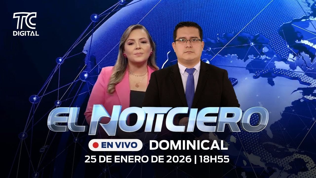 🔴EN VIVO | El Noticiero Dominical: 25 de enero 2026