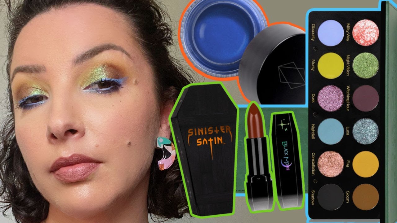 Обзор 6-дневного инди-макияжа — Glaminatrix Cosmetics, Lethal Cosmetics и Blackmoon Cosmetics