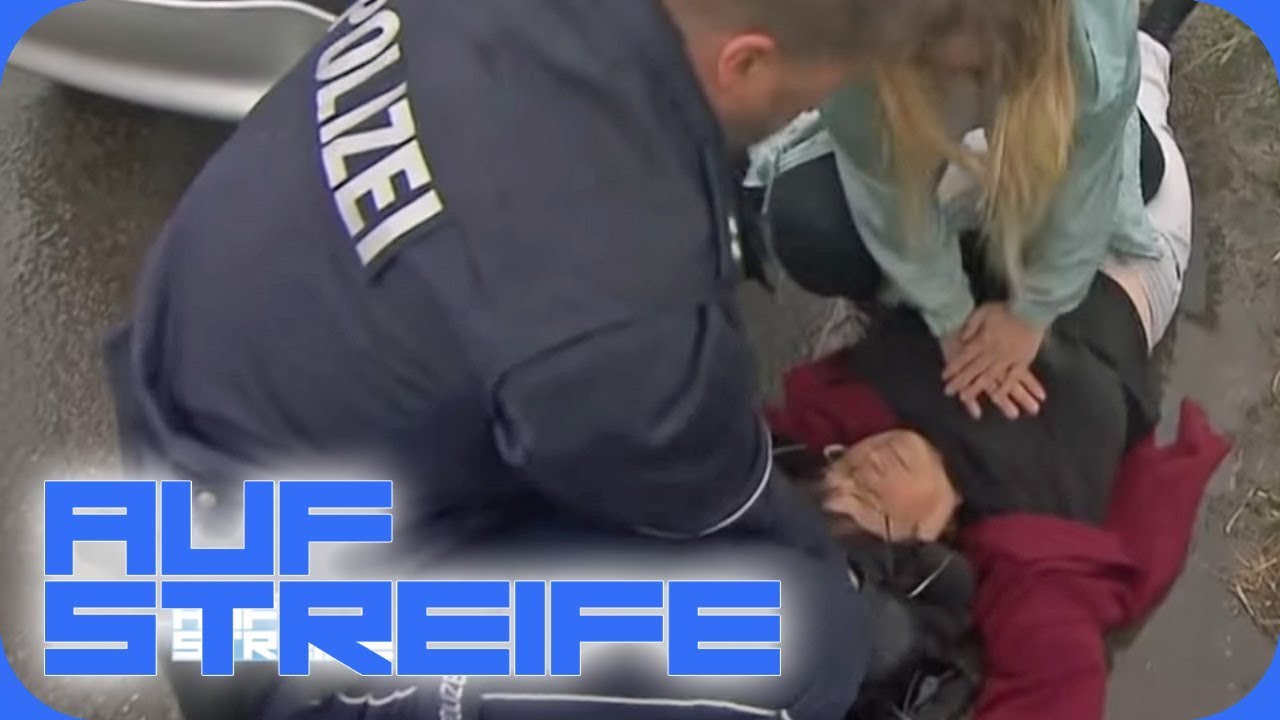 Erste Hilfe nach Unfall: Brustmassage als letzte Rettung! | Auf Streife | SAT.1