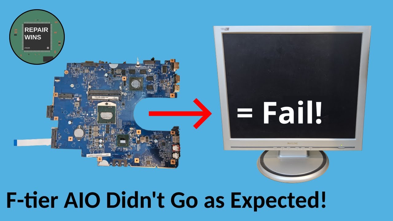 Failed Projects EP1 - Sony VAIO Laptop to All in One Computer (Didn't Go to Plan!)