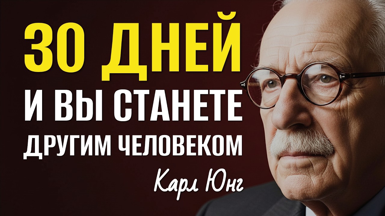Как за 30 дней стать неузнаваемым для самого себя |  Карл Юнг