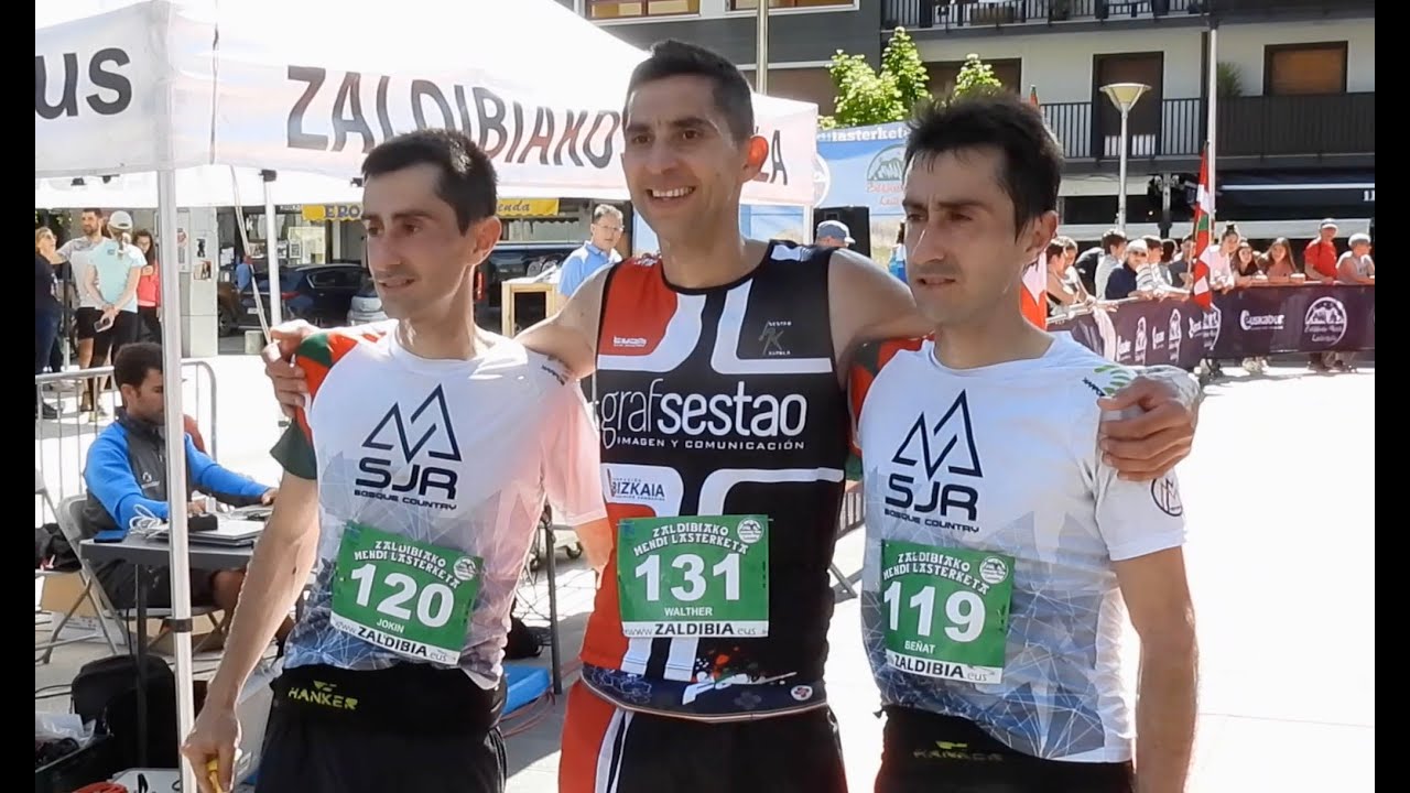 Becerra eta Estebanez azkarrenak Zaldibiako Mendi Lasterketan