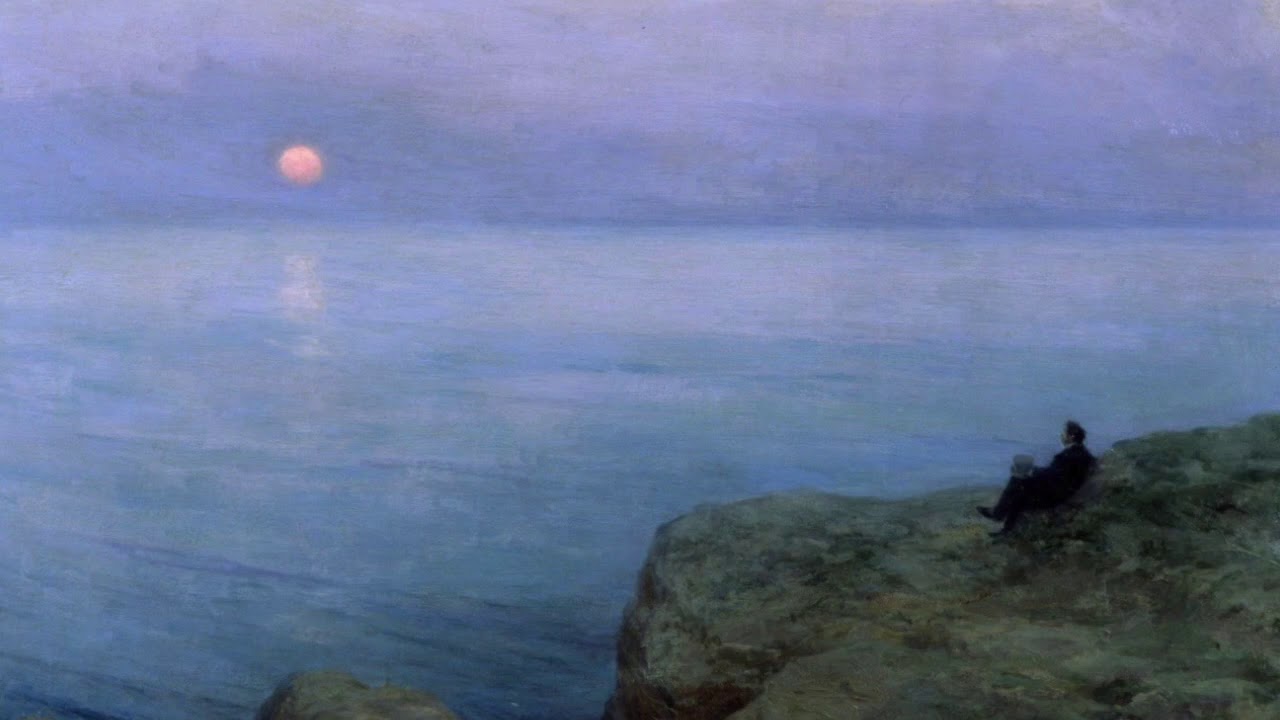 Alexander Pushkin by the Seashore, from Museum Masterpieces Book B by Catherine Rollin