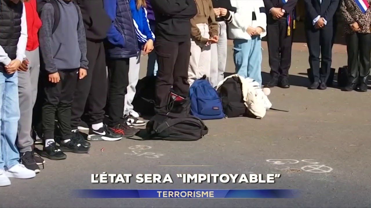 Arras : une journée d'hommages au professeur tué