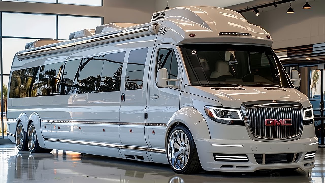 Действительно ли GMC Savana Limo Camper 2022 — самый роскошный фургон на рынке? Концепт от AI.