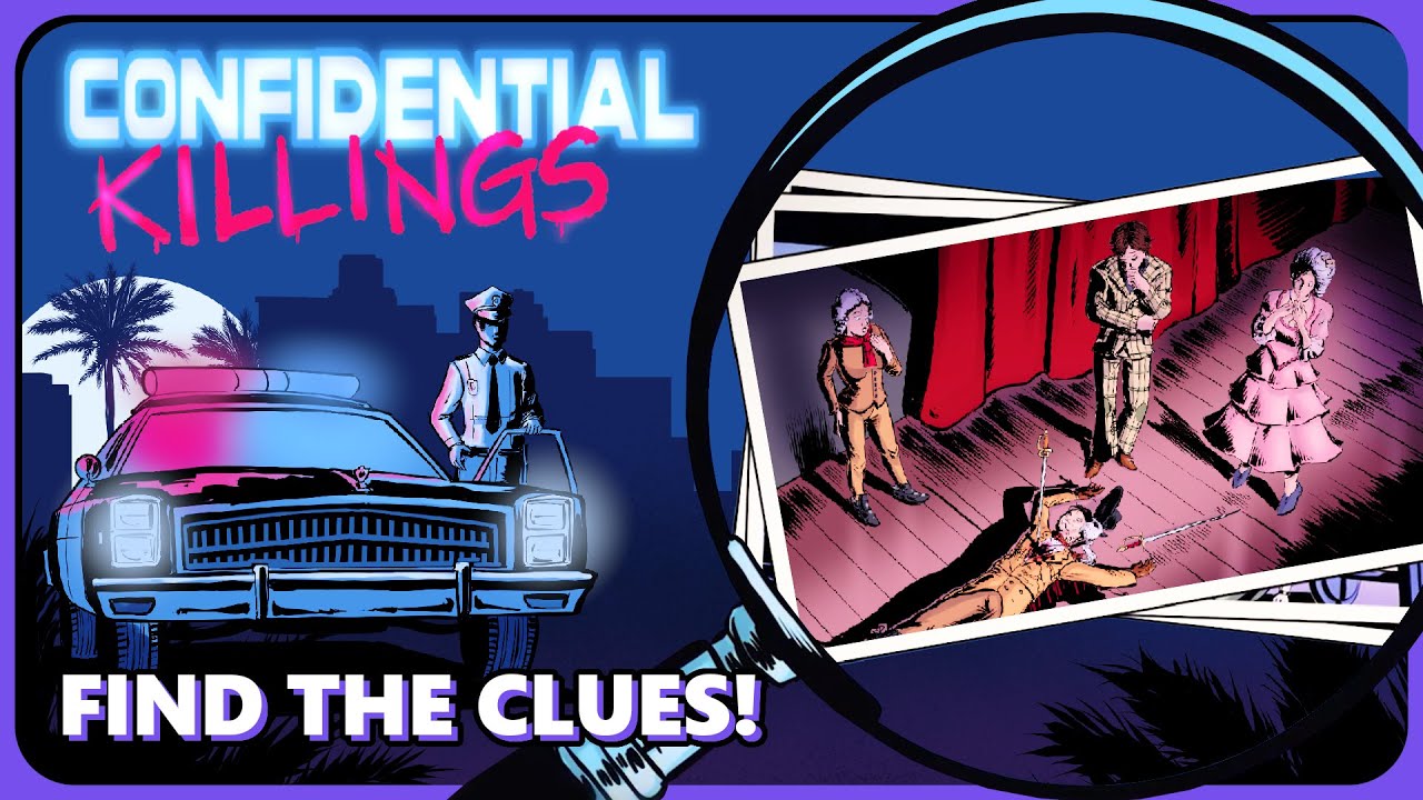 SOLVE A SERIES OF MURDER MYSTERIES! Confidential Killings