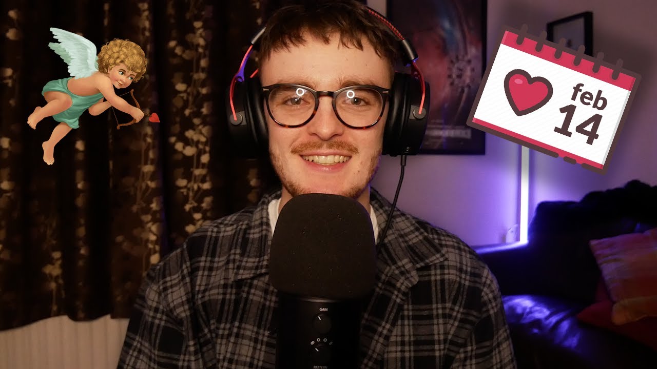 ASMR 50 Facts About Valentine's Day (Ear-To-Ear Whisper)