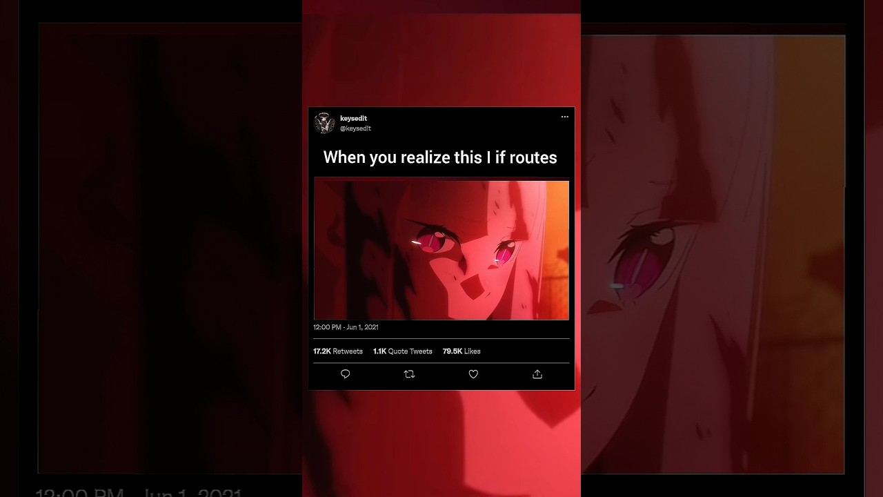 When you realize this is if route🤯 #anime #animeweeb #animeedit #rezero #anime #edit #amv #moment