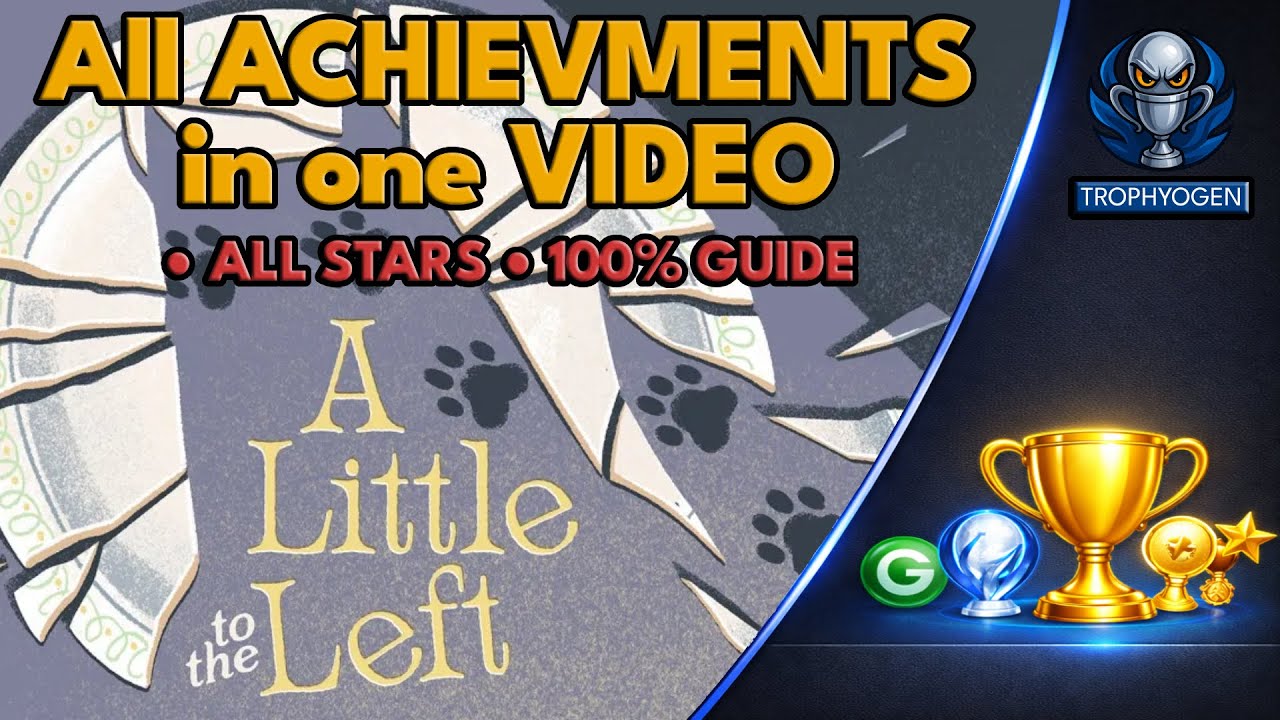 A Little to the Left - All Achievements & Stars Solutions | Platinum Guide