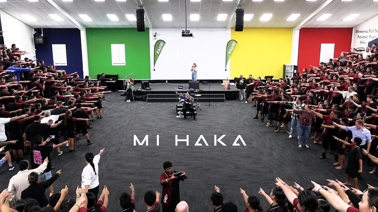 😲 The best entire school Haka 💙