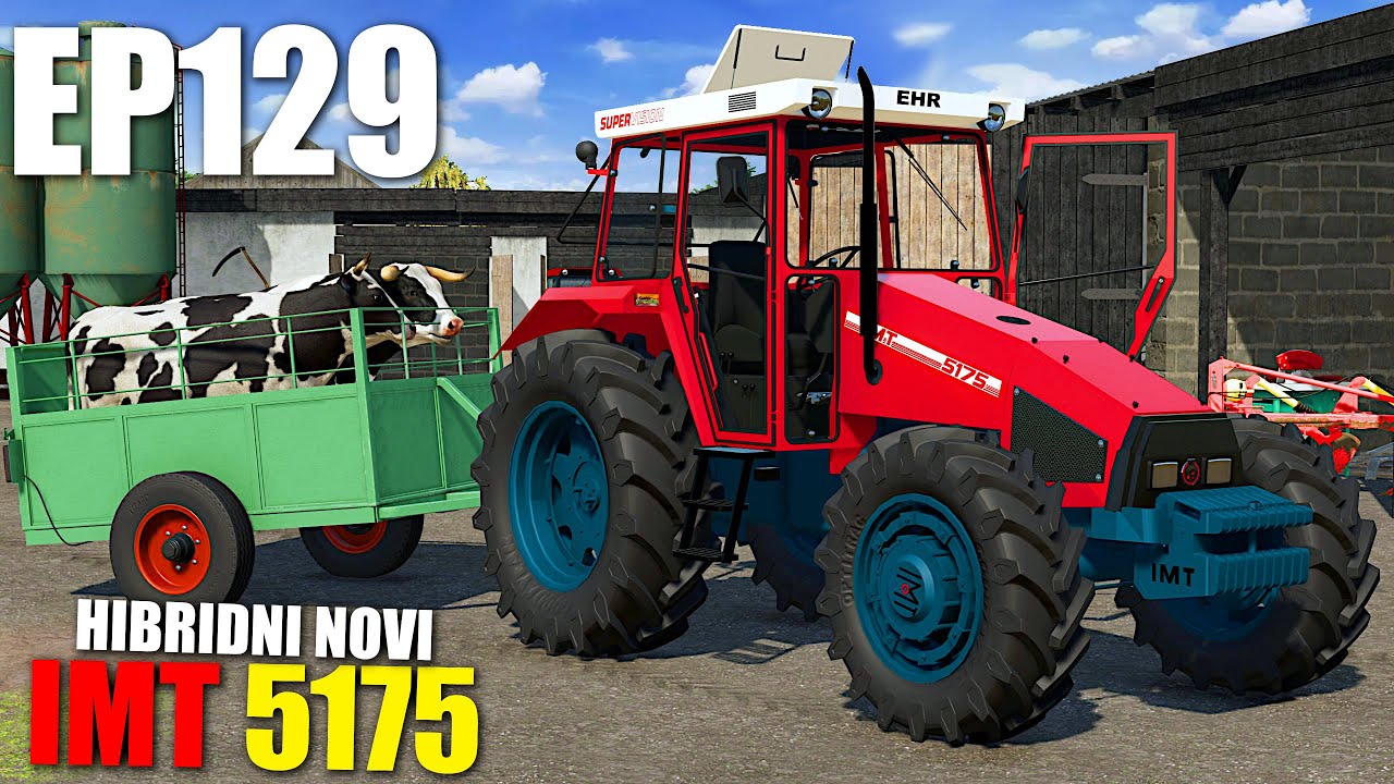 Brutalan IMT 5175 NOVI TRAKTOR ! StaraFarma Ep129