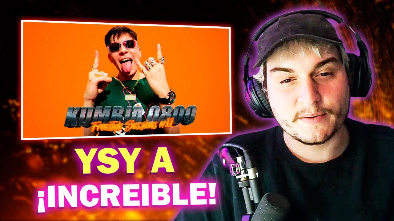 INCREIBLE FREE de YSY A en KUMBIA 0800 SESSIONS 11 - KHAN REACCIONA