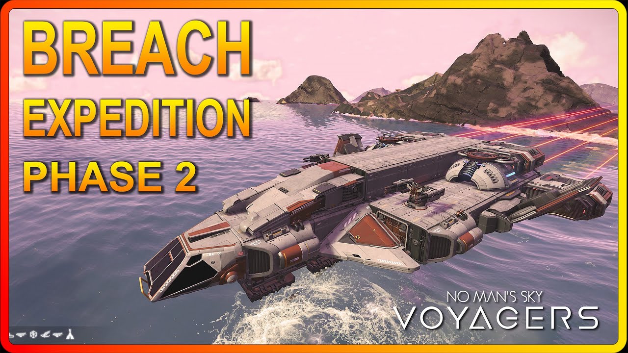 No Man's Sky Breach Expedition Phase 2 Walkthrough! | Epic Water World | EP37