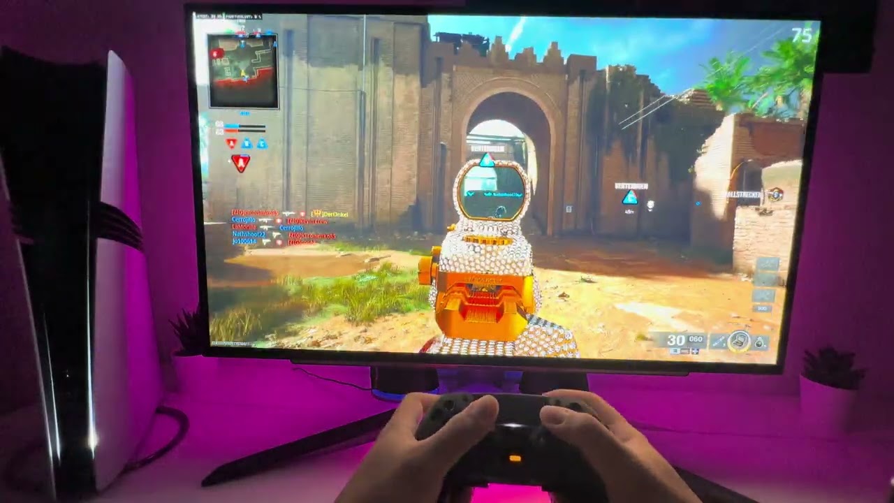 POV: PS5 Pro 1440P 120HZ off- FPS Test on Call of Duty Black Ops 6 Multiplayer