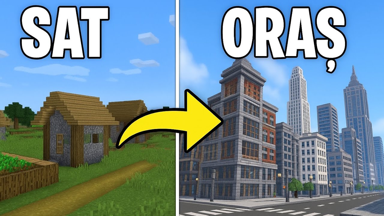 Transform cel mai urât sat într-un ORAȘ URIAȘ (PART.1) – începutul!