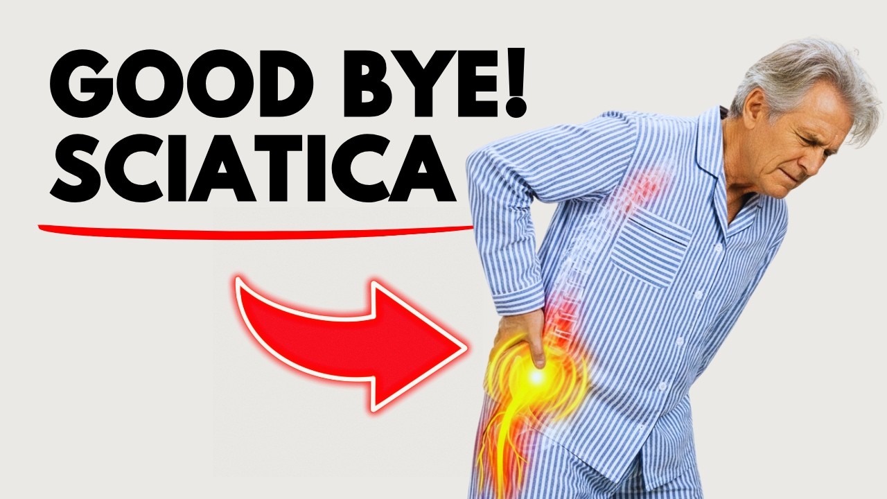 The ONLY 3 Exercises That Relieve Sciatica Nerve Pain Age 60+ — Stop Stretching Now | health tips