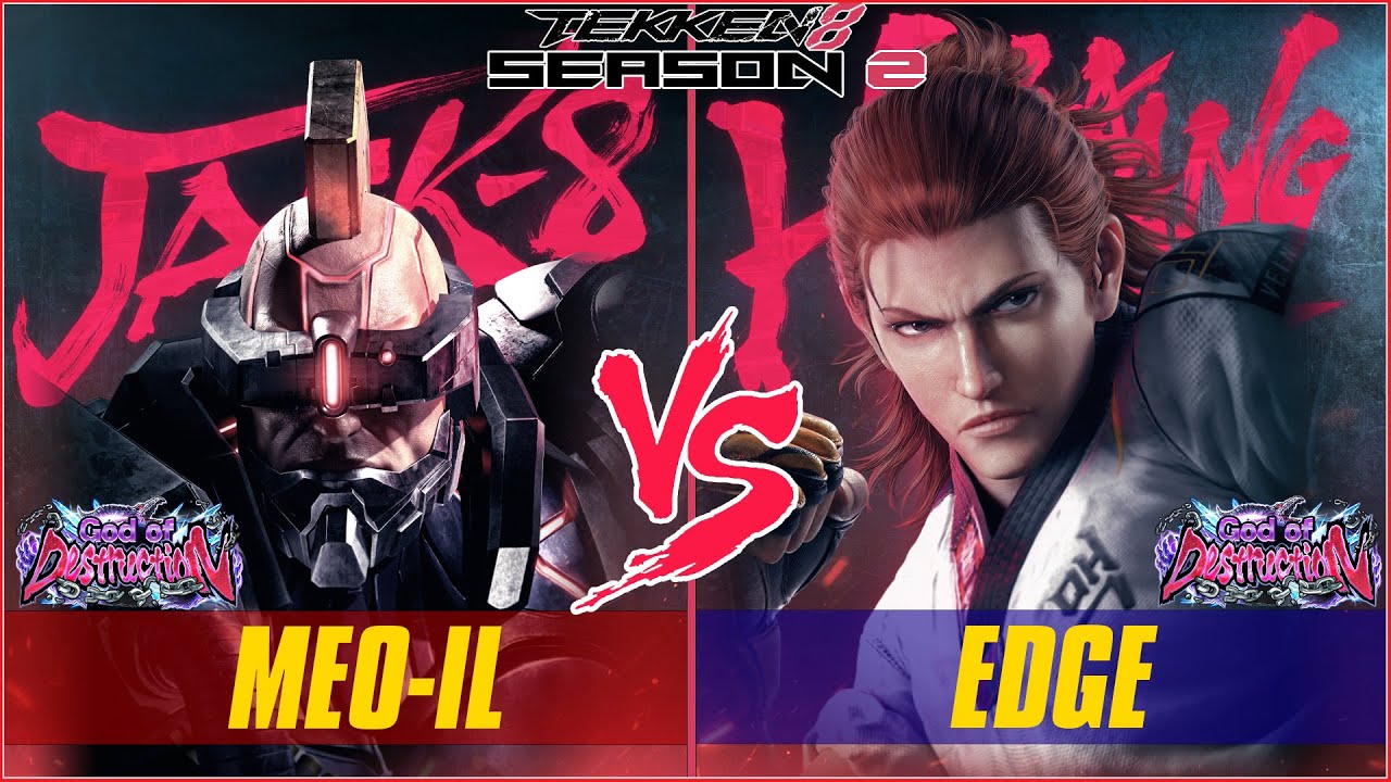 TEKKEN 8 SEASON 2 💥 MEO-IL (JACK-8) VS EDGE (HWOARANG) 💥 | TEKKEN 8 HIGH LEVEL MATCHES