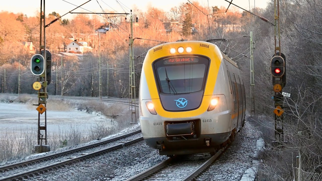 Trainspotting vid Aspen [-16°C Januari 2024]