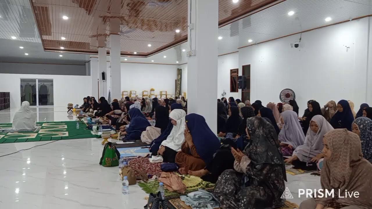 [ LIVE ] PELAKSANAAN SHALAT TARAWEH BERJAMA'AH DALAM RANGKA MENYAMBUT BULAN SUCI RAMADHAN