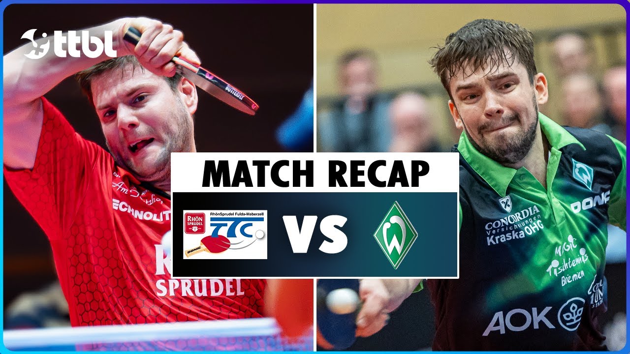 FULDA vs. BREMEN (Tischtennis Bundesliga Recap) | Matchday 10 | 2025/2026