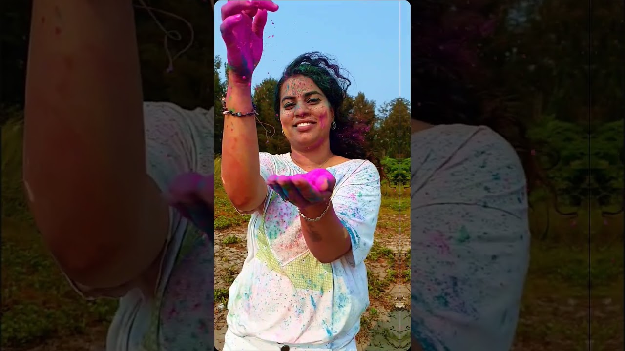 Happy Holi✨ #goa #holi #vibes #shorts #festival #goan #mallu