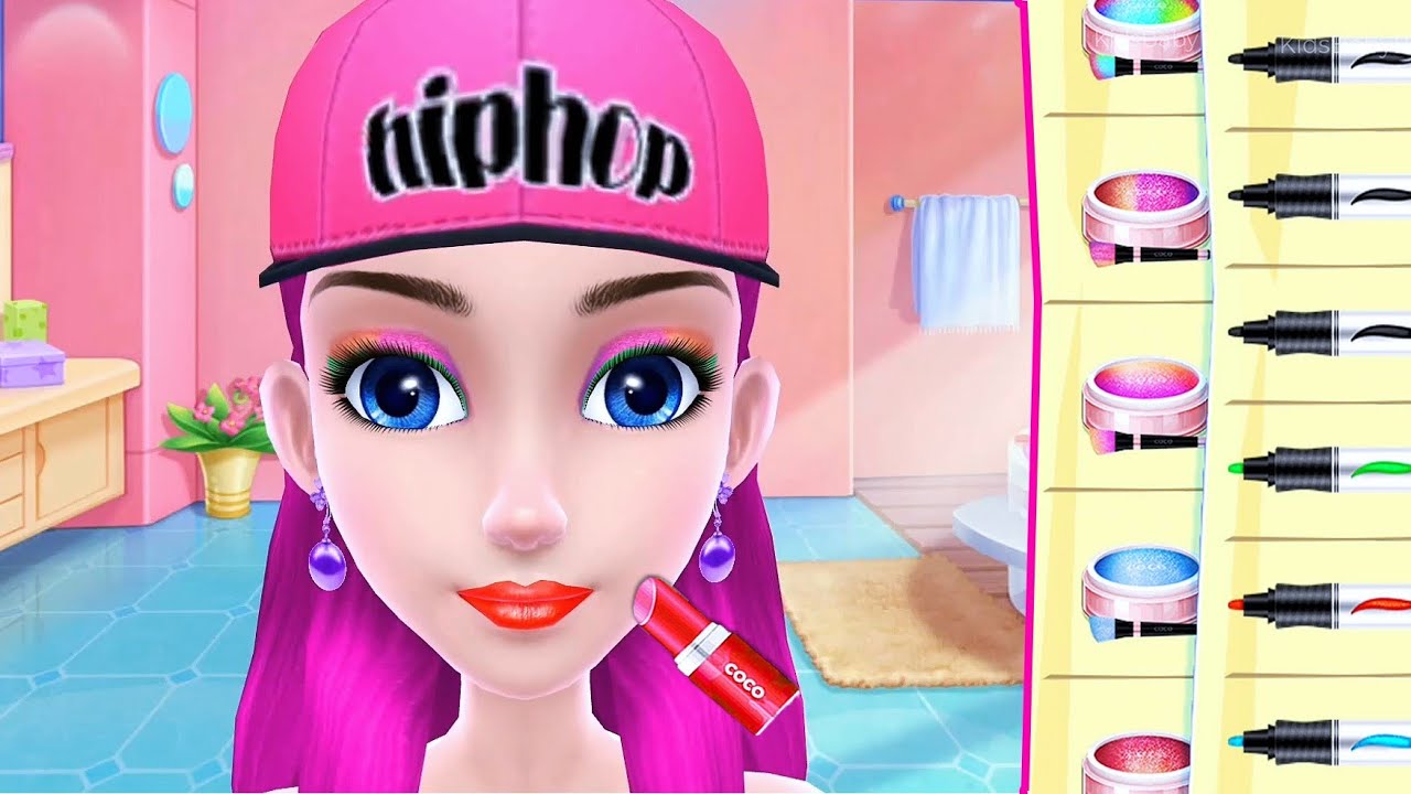 Dance School Fun Girl Game - Spa Makeup, Dress Up, Color Hairstyles & Design Game For girls