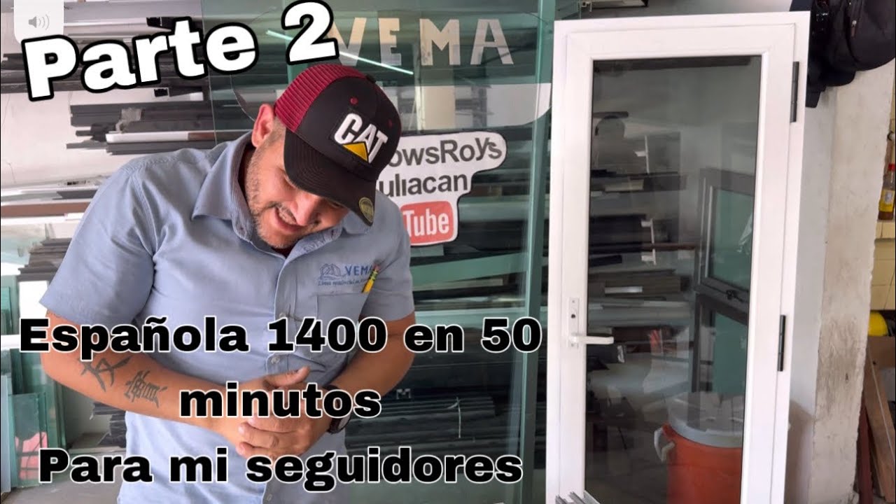 Fabricación de puerta española 1400 para emprendedores (PARTE 2)