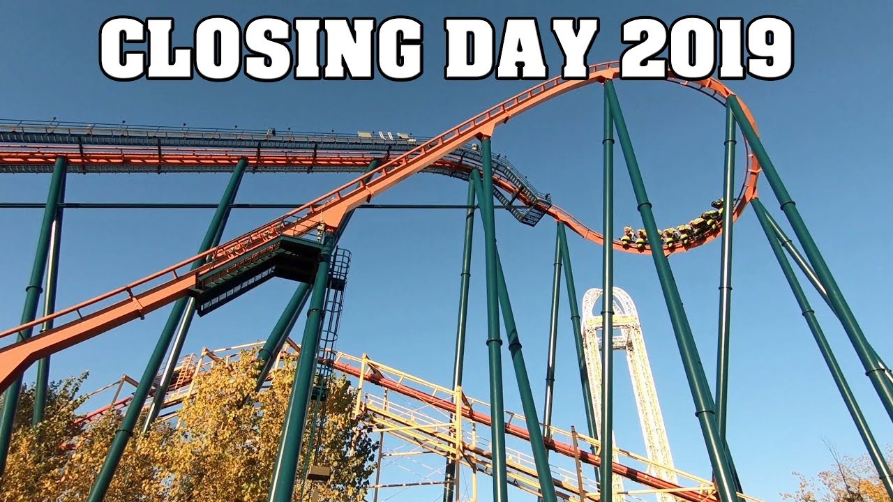 Cedar Point Closing Day 2019