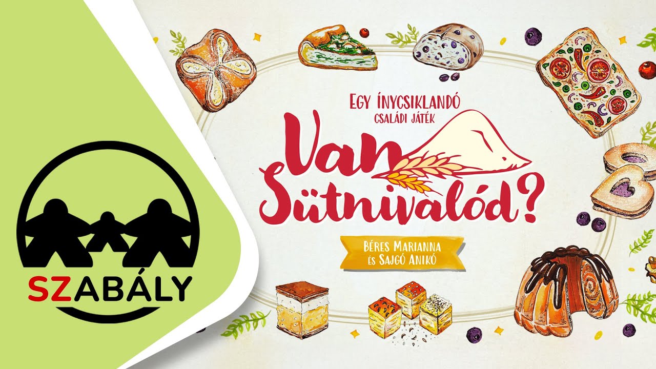 Játékszabály: VAN SÜTNIVALÓD?