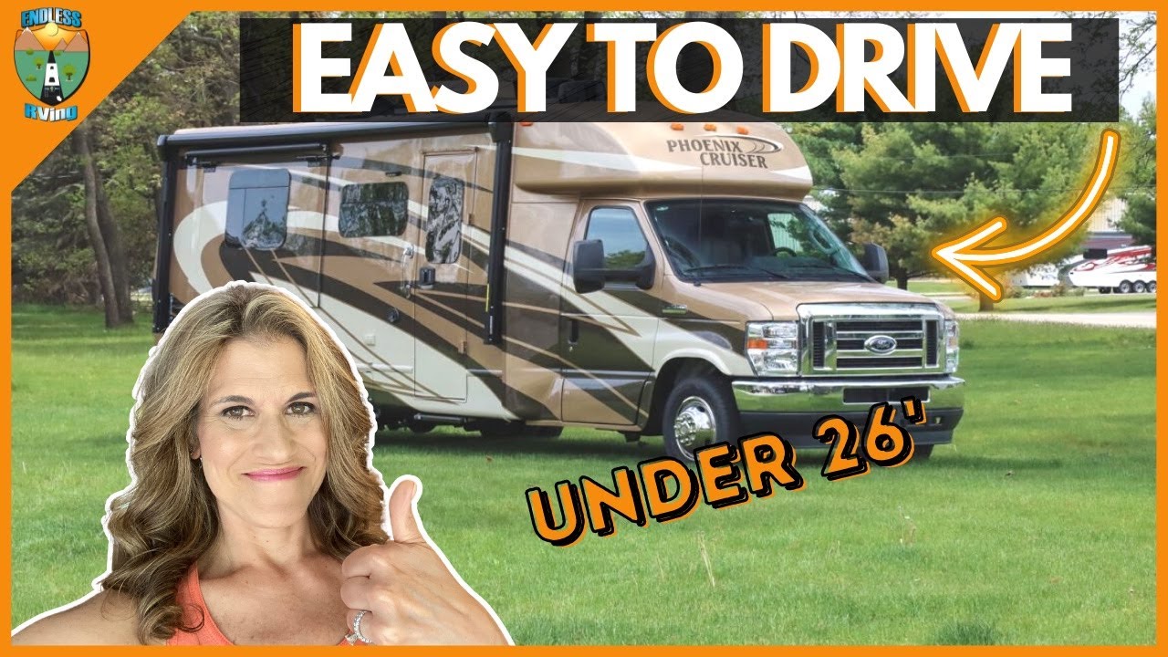 Small Class C RV Under 26' With 2 Slides And MASSIVE Interior Living Space -- THIS ONE IS SPECIAL!