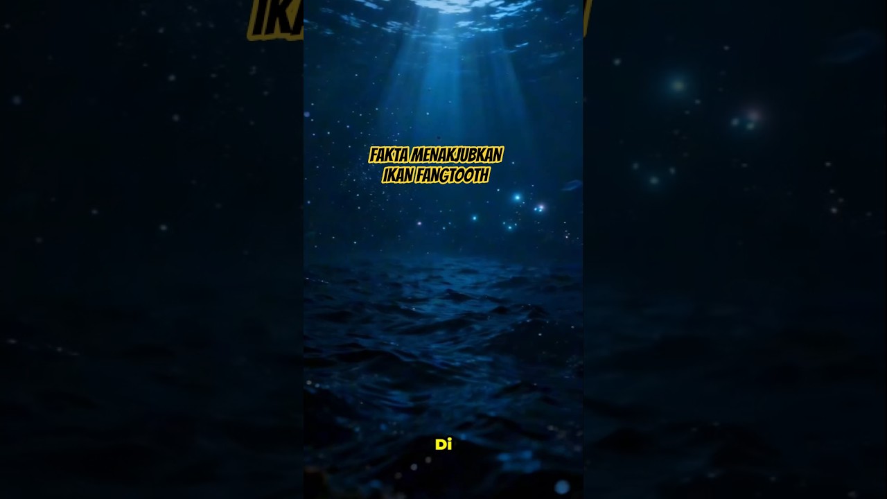 ikan fangtooth yang memiliki gigi terbesar di dunia