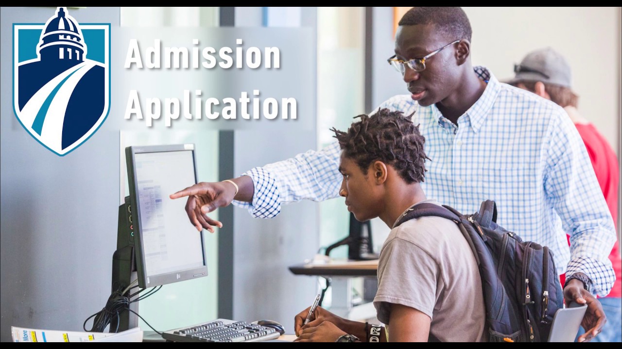 Begin - Completing the Admissions Application