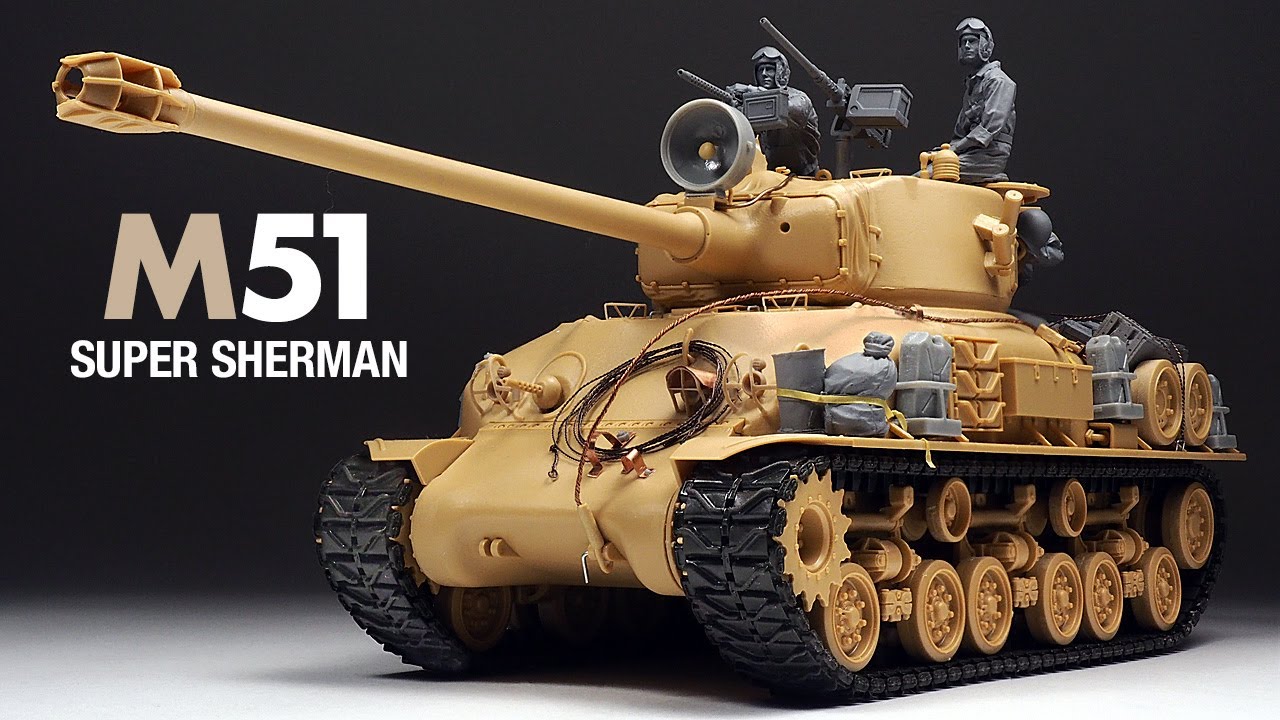 M51 Super Sherman - Part 1 - 1/35 TAMIYA - Tank Model - [ model building ]