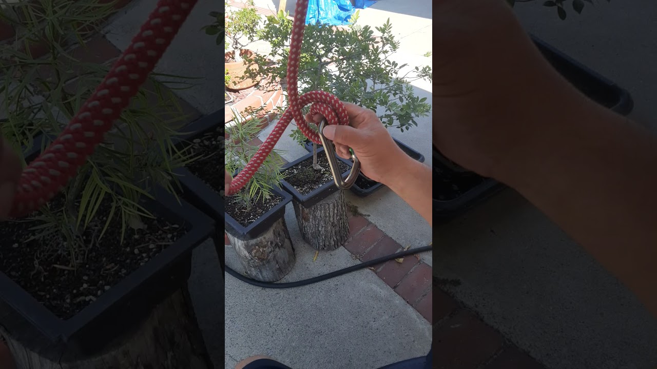 How to Tie The Anchor Hitch Termination Knot