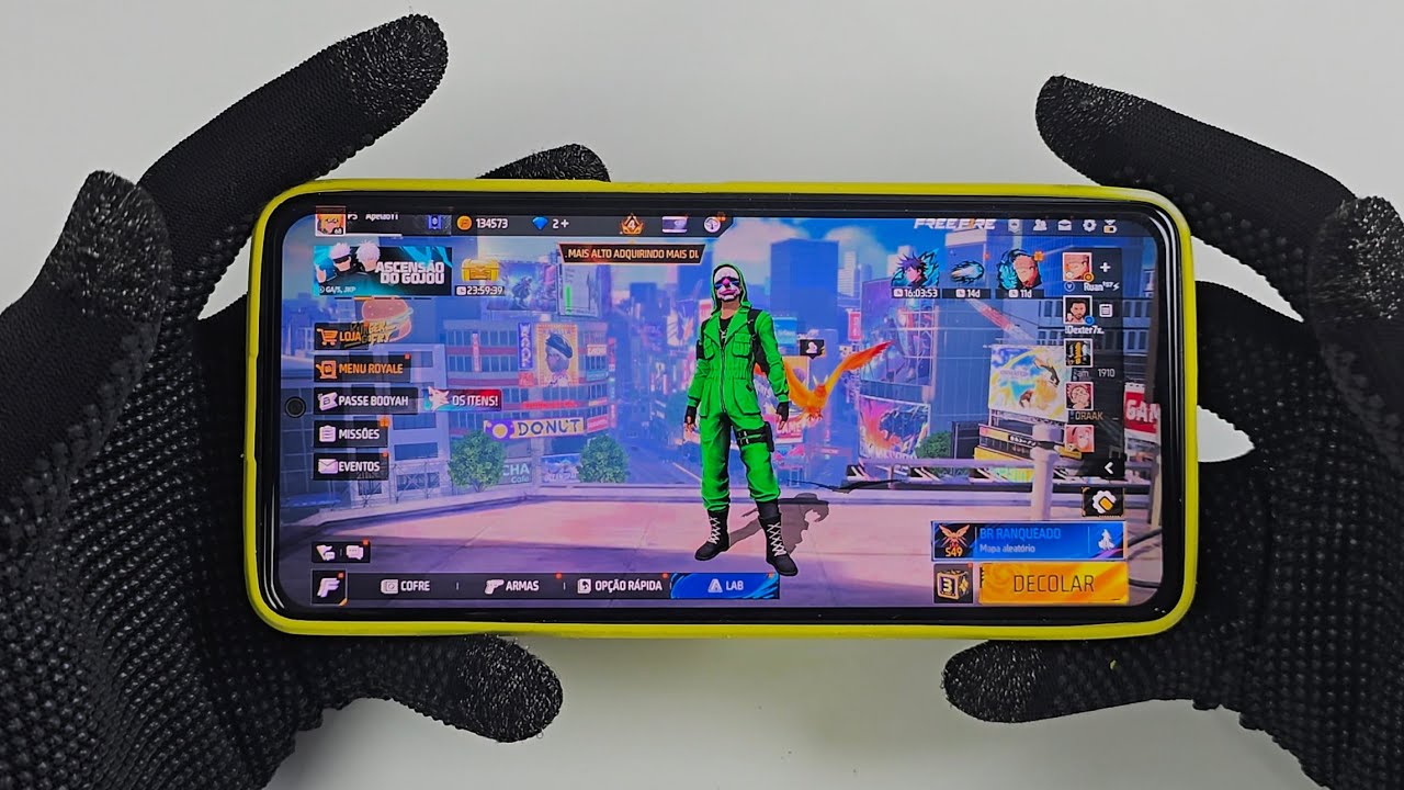 REDMI NOTE 13 NA NOVA ATUALIZAÇÃO DO FREE FIRE 📱