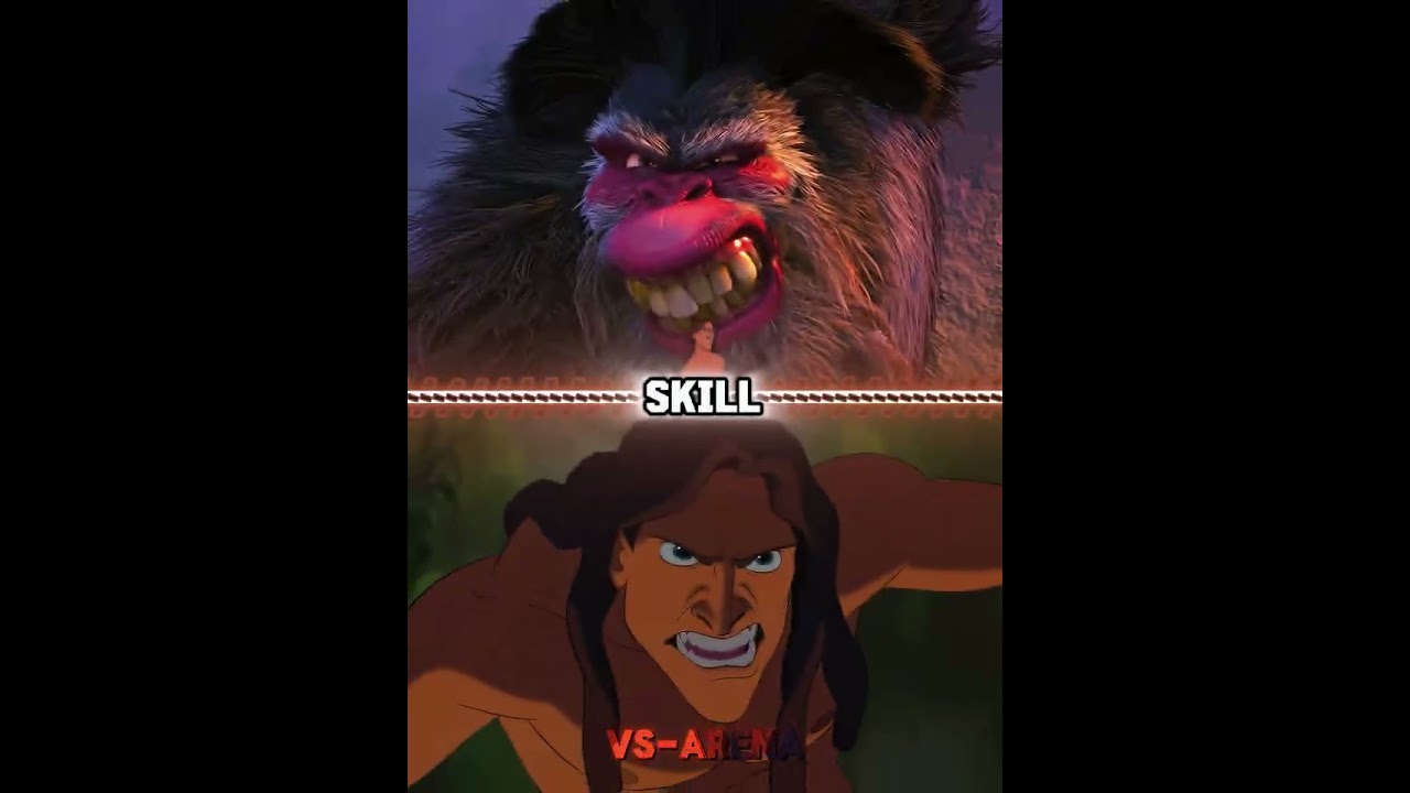 Captain Gutt vs Tarzan #edit #iceage4 #tarzan