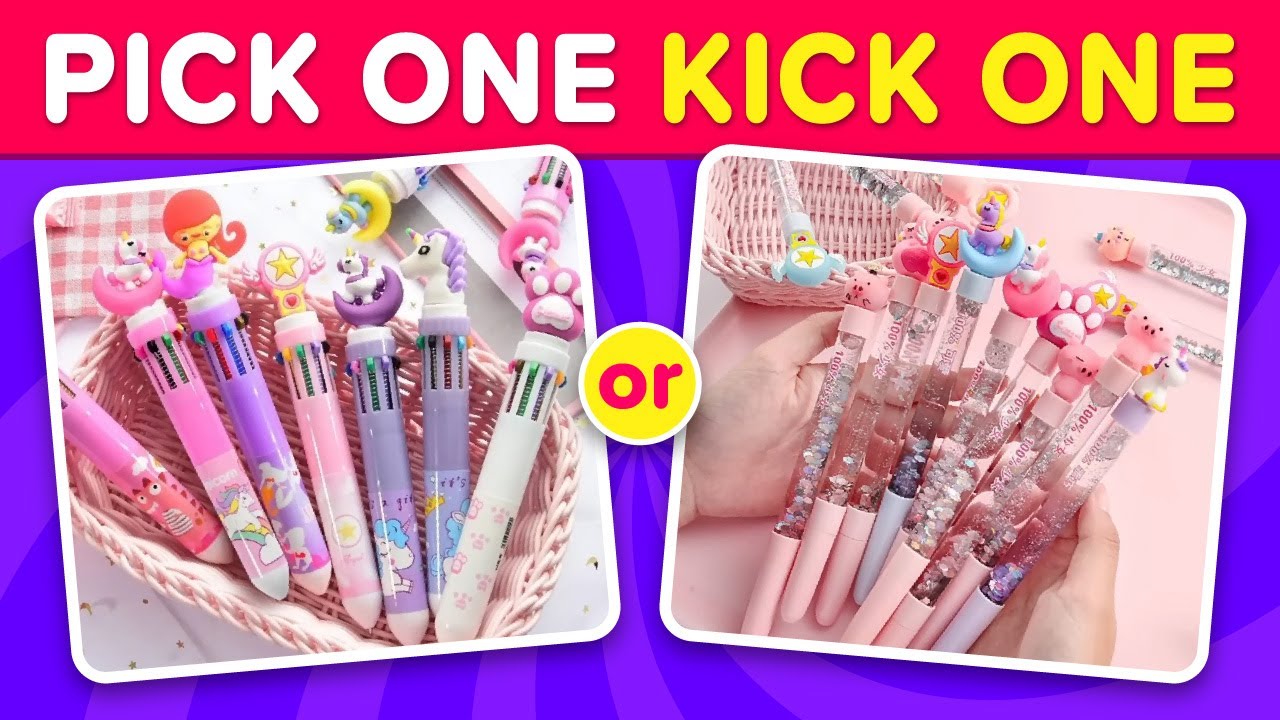 PICK ONE KICK ONE 💕 SCHOOL SUPPLIES & ACCESSORIES
